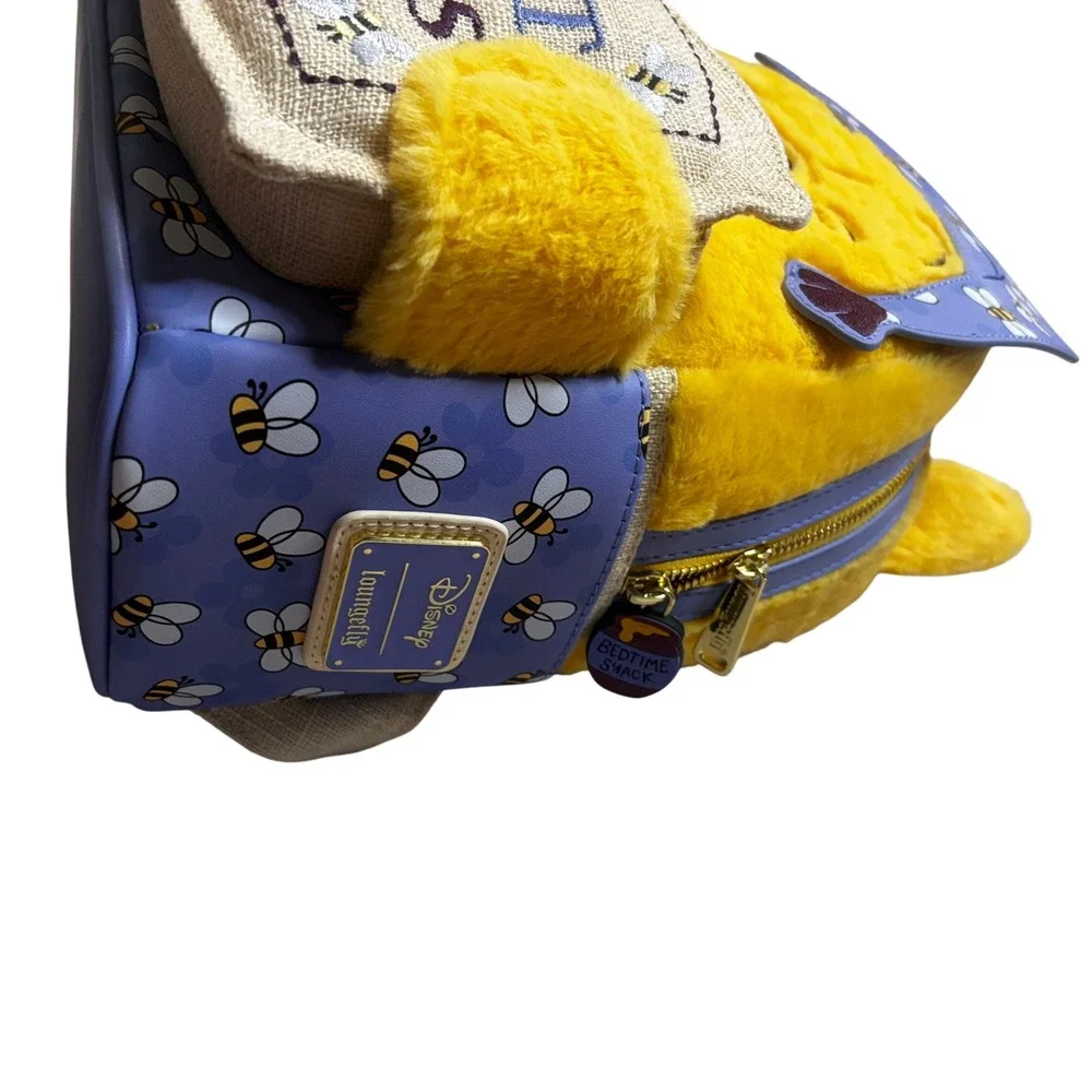 Loungefly Disney Winnie the Pooh Classic‎ Bedtime Plush Mini Backpack Bedtime